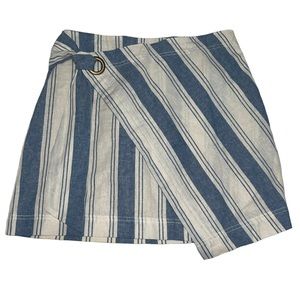 Free People Tuscan Sunrise Wrap Mini Skirt size 10